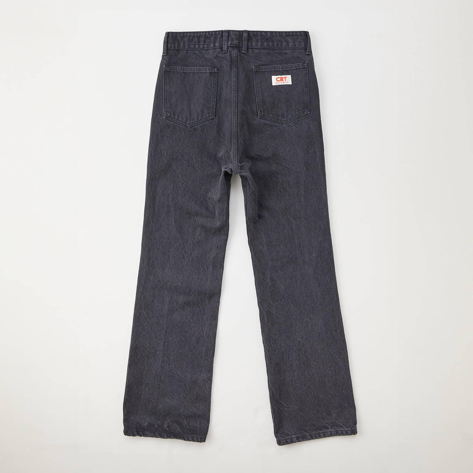 CR013 2CH Black Wash Bootcut Jeans