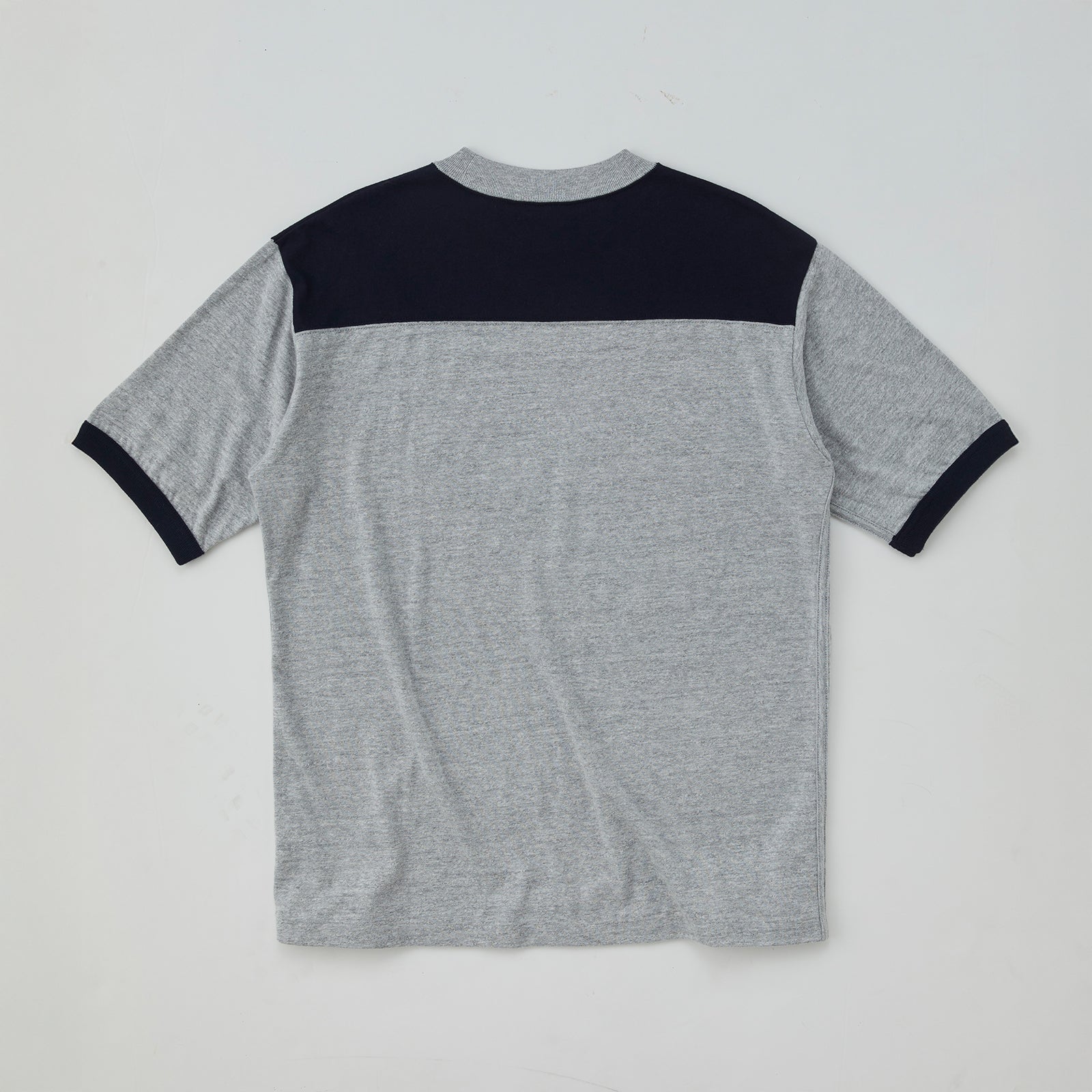 FOOTBALL RINGER TEE GREY