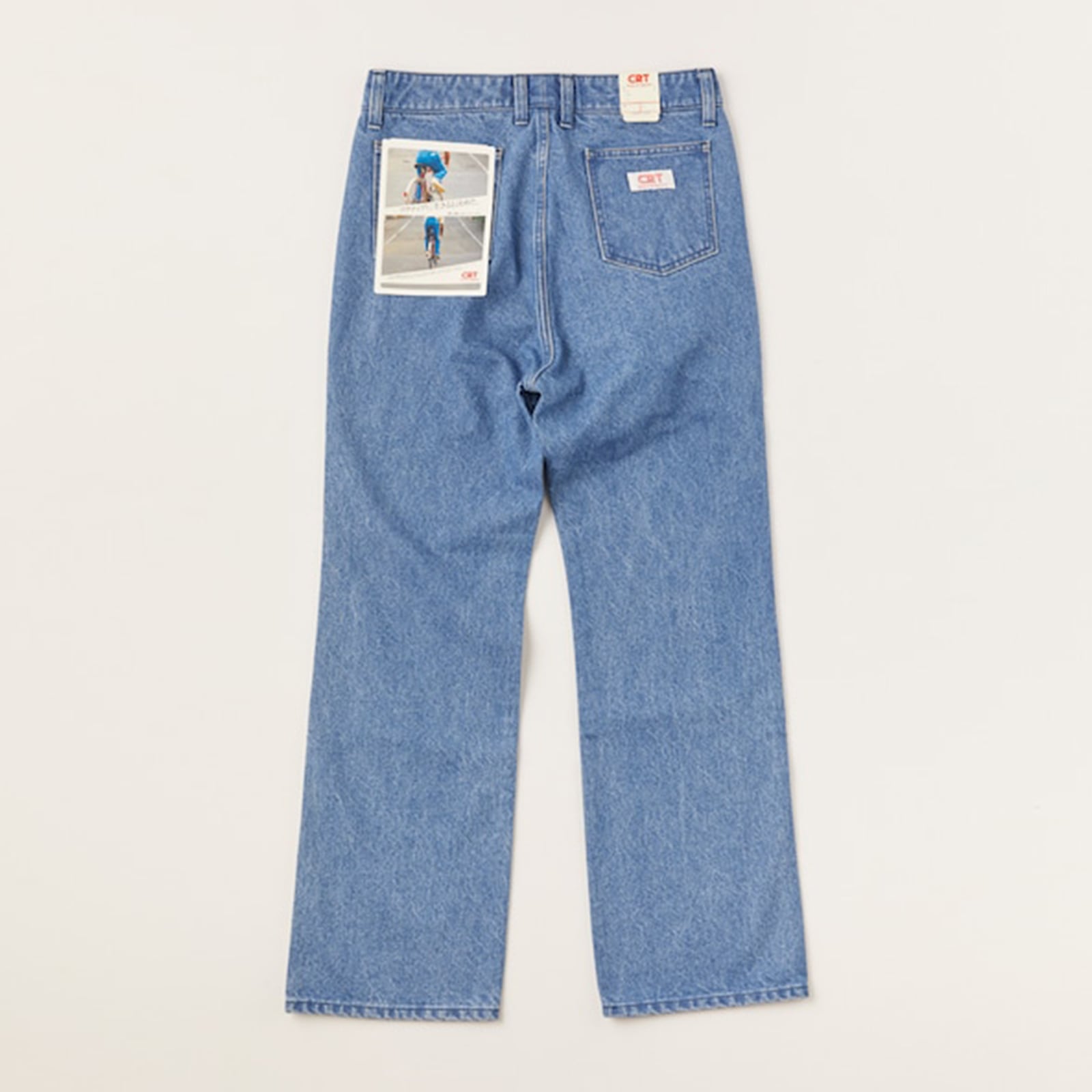 CR004 2CH Twin Wash Bootcut Jeans