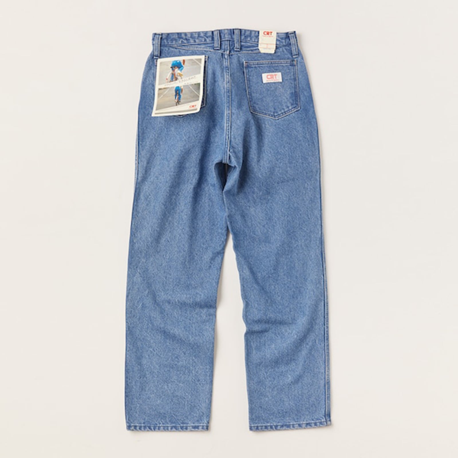 CR002 1CH Twin Wash Straight Jeans