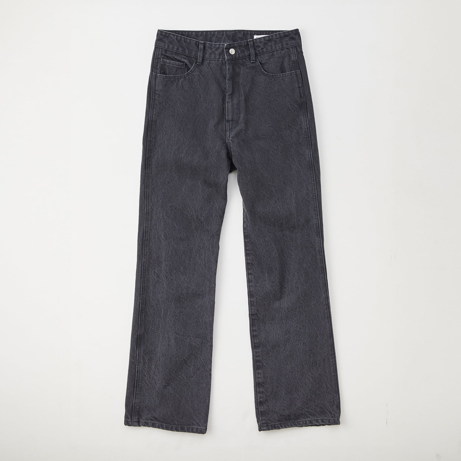 CR013 2CH Black Wash Bootcut Jeans