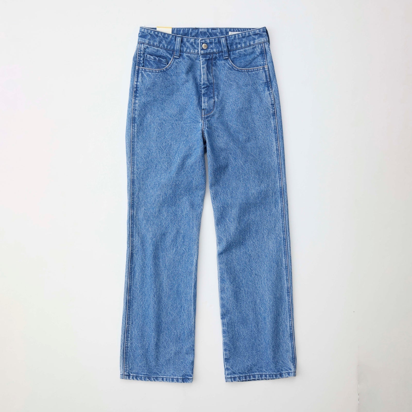CR007 2CH Twin Wash Bootcut Jeans "Leather Patch"