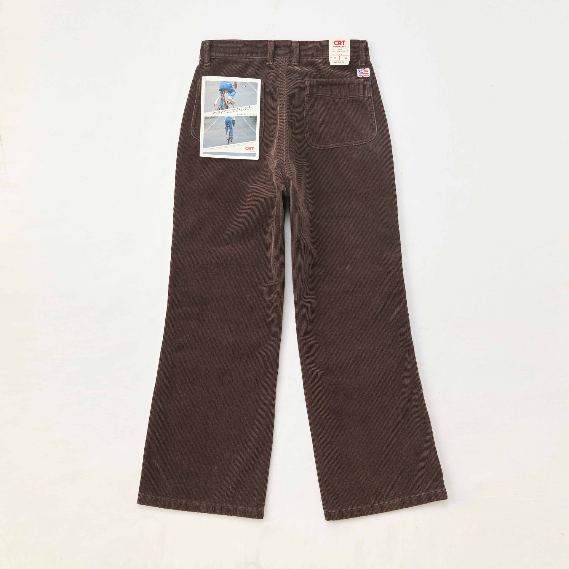 CR026 3CH コーデュロイ バギーフィットパンツ