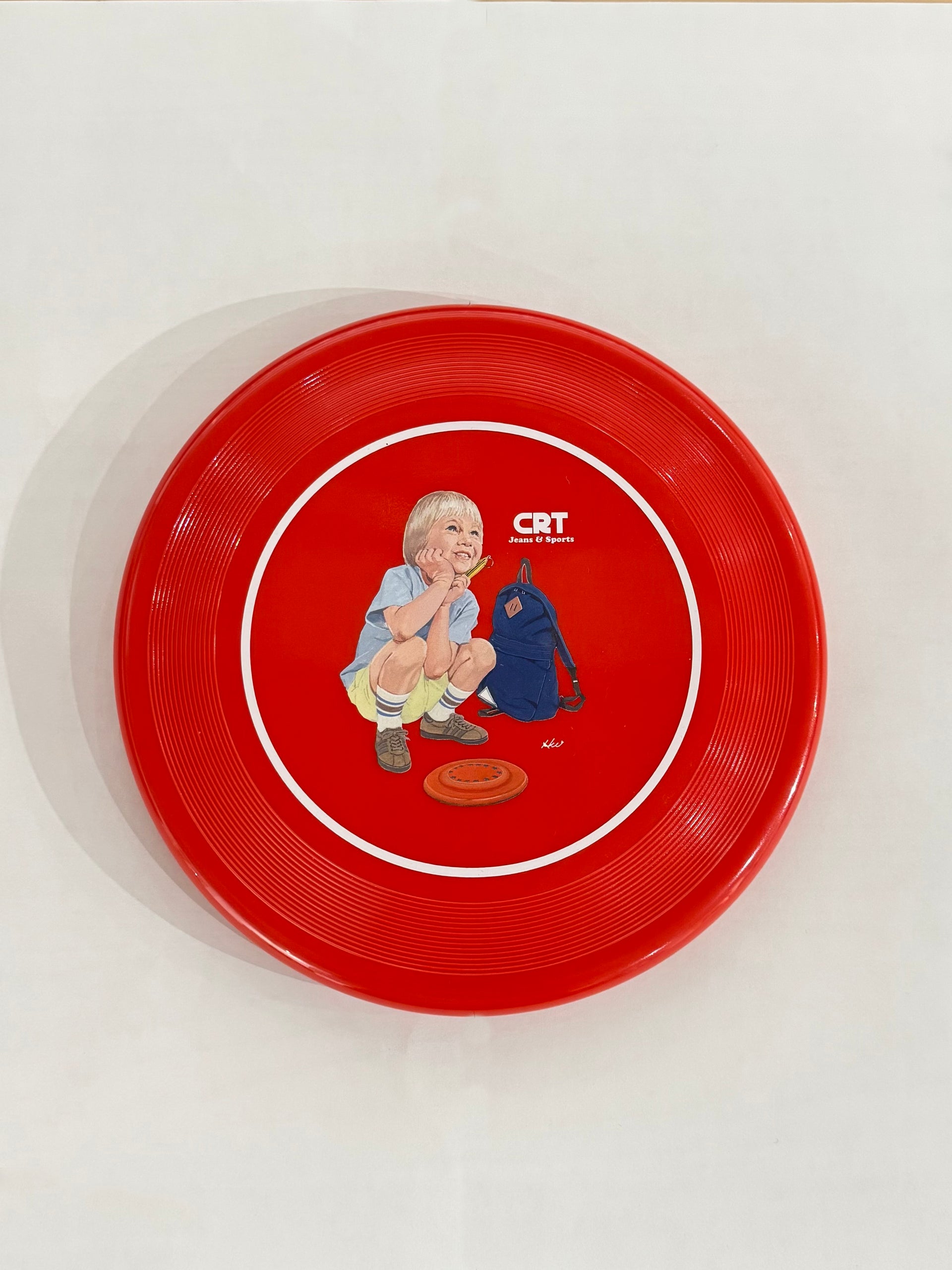 FLYING DISC PAINTED BY MASTER WATATANI HIROSHI